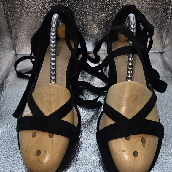 Torrid Ankle wrap block heel sandals size 10 wide foot. - Picture 12 of 13